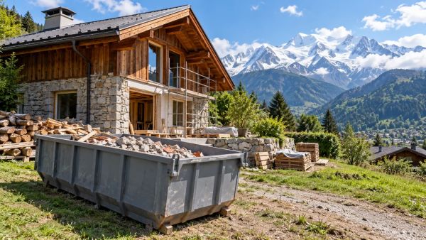 Top conseils pour louer une benne en Haute-Savoie